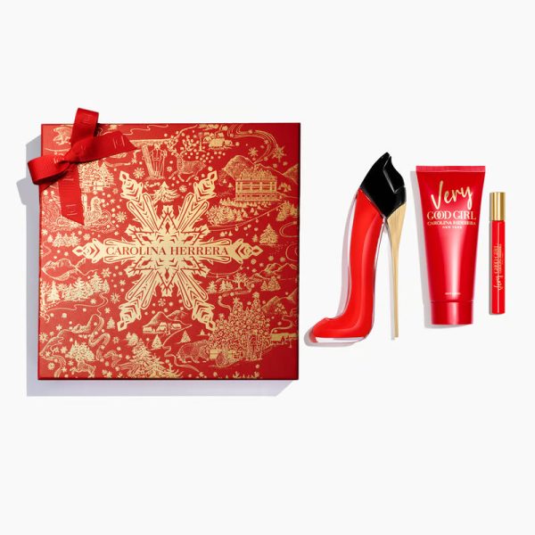 CAROLINA HERRERA Very Good Girl Edp 80ml+Body Lotion+10ml Gift Set