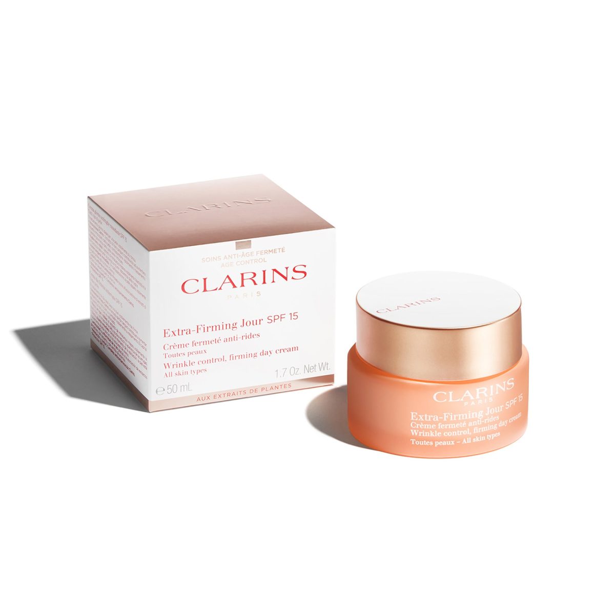CLARINS Extra Firming Day Cream Spf 15  All Skin Types 50ml - Image 6