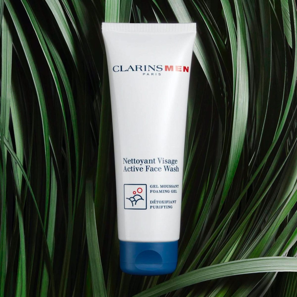 CLARINS Men Active Face Wash Foaming Gel 125ml - Image 4