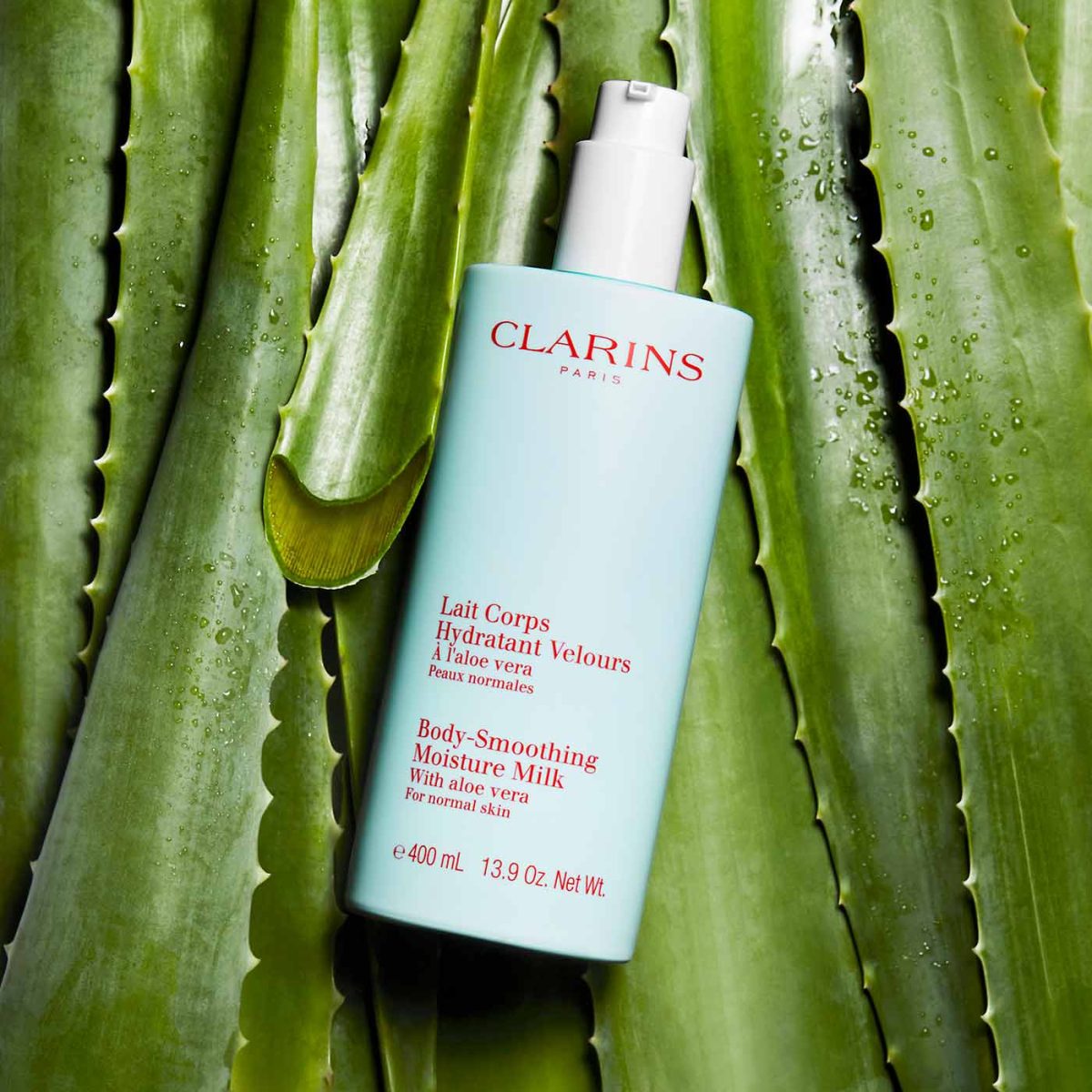 CLARINS BODY-SMOOTHING MOISTURE MILK 400ML - Image 5
