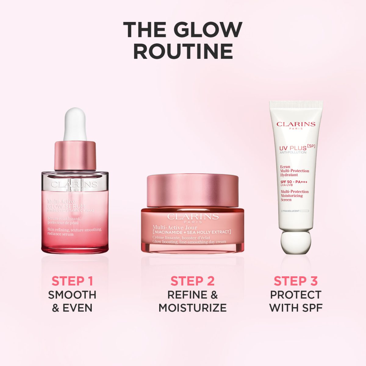 CLARINS Multi Active Glow Serum Radiance 30ml - Image 8