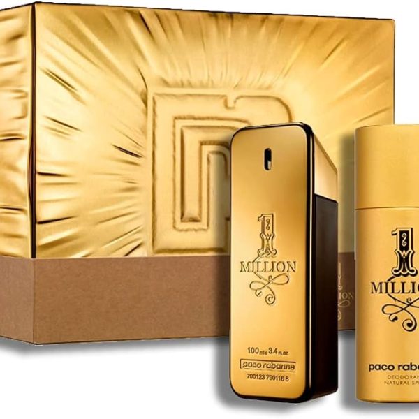 RABANNE 1 Million Pour Homme Edt 100ml Gift Set + Deo Spray