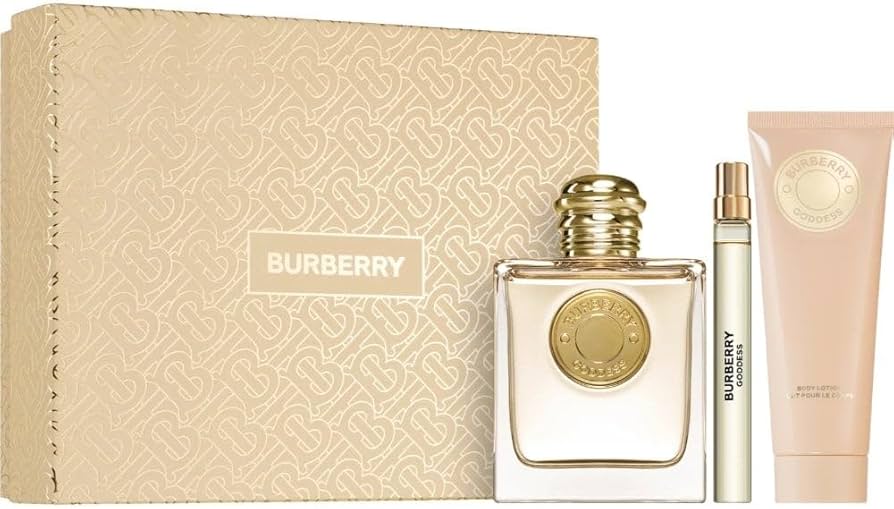 61aV4ZcHXeL._AC_UF894_1000_QL80.jpg Burberry Goddess Edp 100ml Gift Set + 10ml + Body Lotion - Image 1