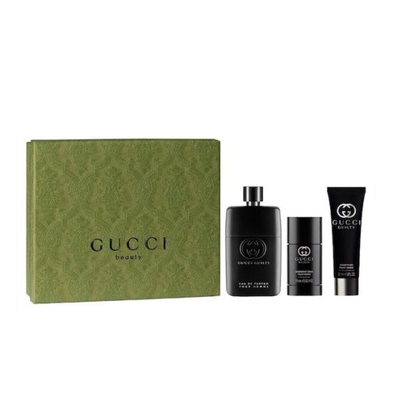GUCCI Gucci Guilty Pour Homme EDP 90ml + Shower Gel + Deo Stick Gift Set