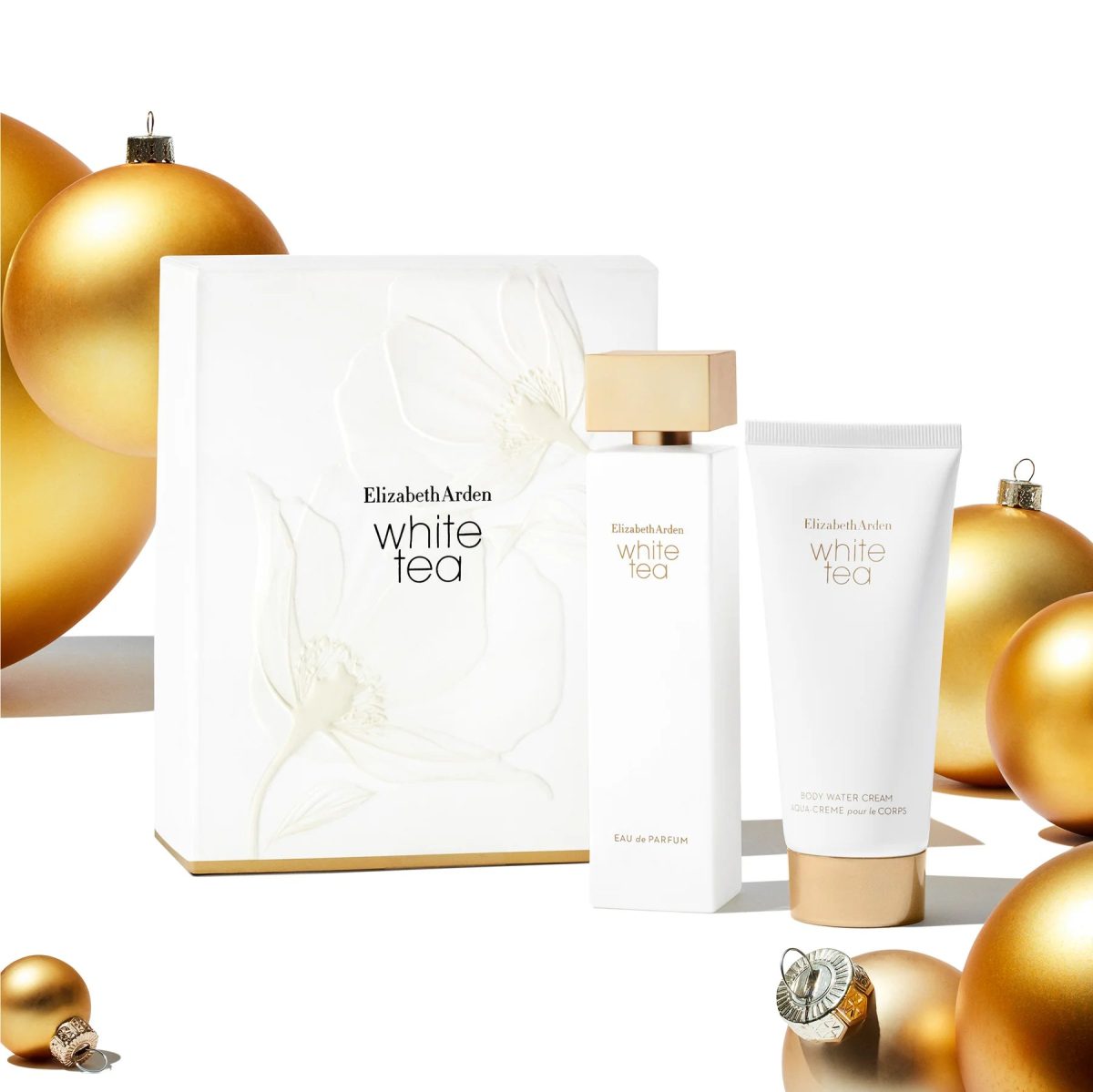 Elizabeth Arden White Tea Edp 100ml +Body Water Cream Gift Set - Image 4