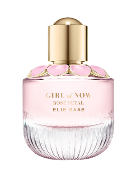 GONRosePetalPackshot2.png ELIE SAAB Girl Of Now Rose Petal Edp 90ml - Image 1