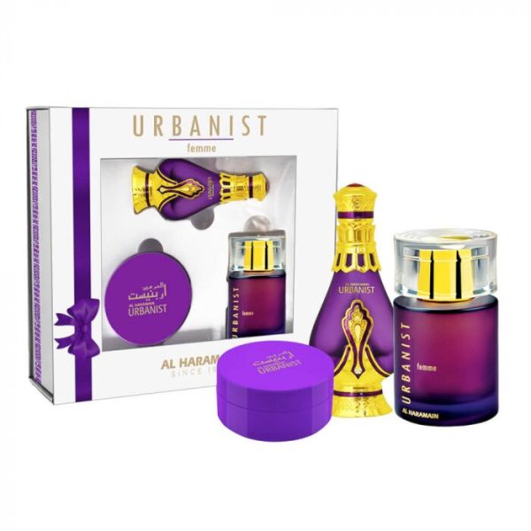 Al Haramain Urbanist Femme 3 Piece Gift Set