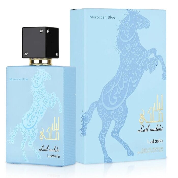 lattafa_lail_maleki_moroccan_blue_edp_100ml-2.jpeg Lattafa Lail Maleki Moroccan Blue EDP 100ml - Image 1