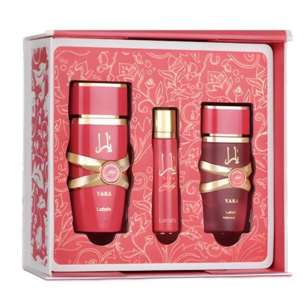 Lattafa Yara Candy 3 Piece Gift Set EDP 100ml