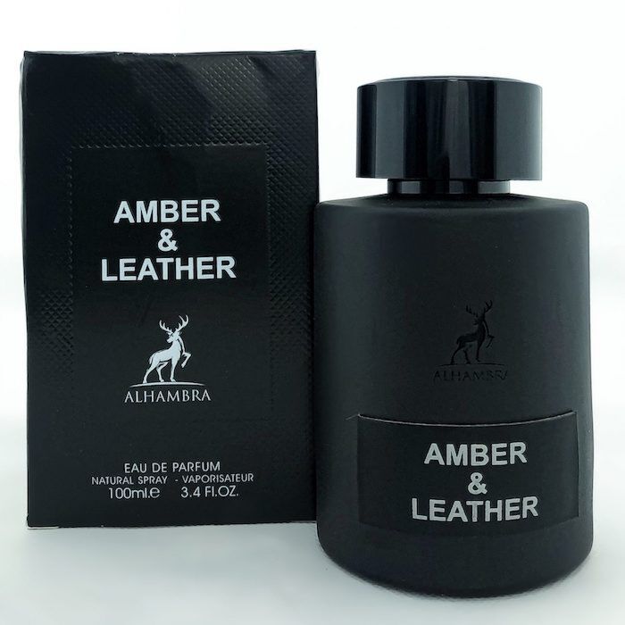 maison_alhambra_amber_leather_edp_100ml_for_men.jpeg Maison Alhambra Amber & Leather EDP 100ml For Men - Image 1