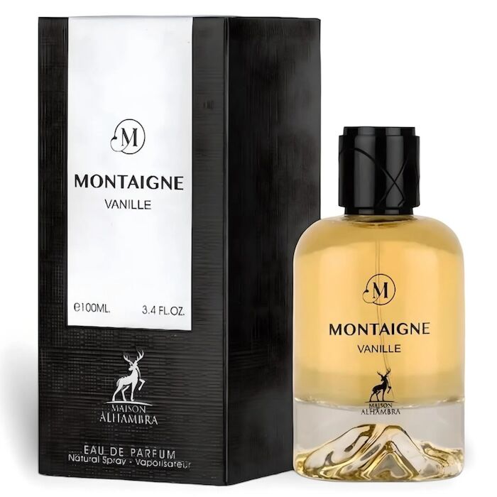 maison_alhambra_montaigne_vanille_edp_100ml.jpeg Maison Alhambra Montaigne Vanille EDP 100ml - Image 1