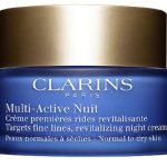 CLARINS Multi-Active Night Cream, Revitalizing N-Dry Skin