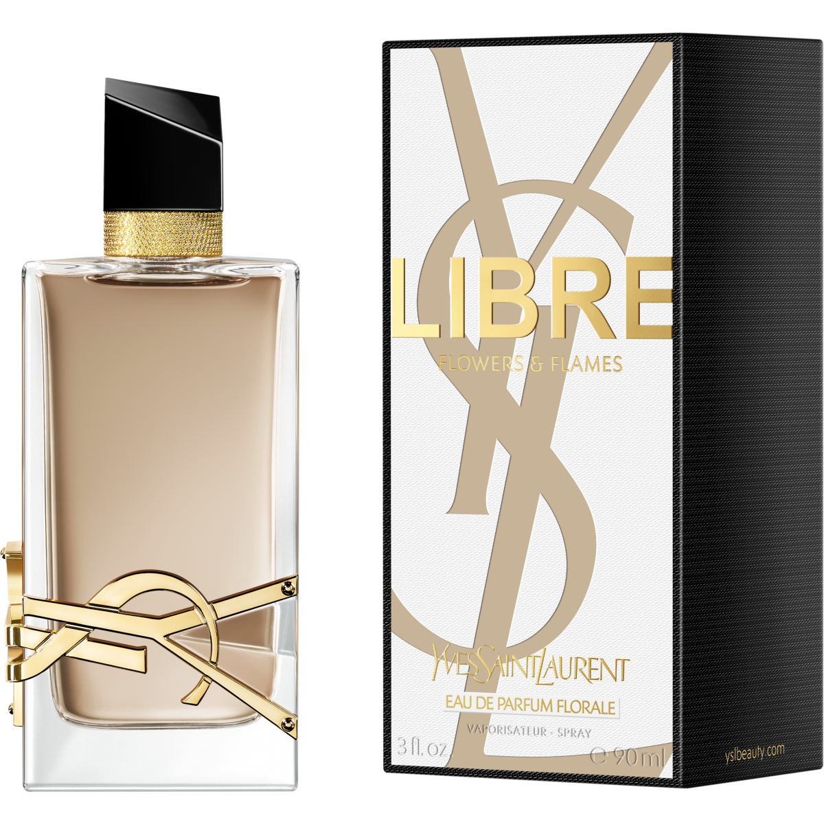 Yves Saint Laurent Libre Flowers & Flames Floral EDP 90ml - Image 2