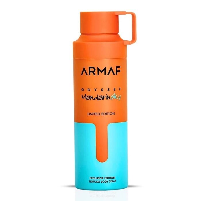 armaf_odyssey_mandarin_limited_edition_perfume_body_spray_200ml.jpeg Armaf Odyssey Mandarin Limited Edition Perfume Body Spray 200ml - Image 1
