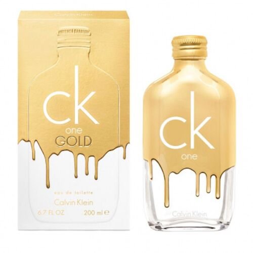 Calvin Klein CK One GOLD EDT 200ml Unisex Perfume - Image 1