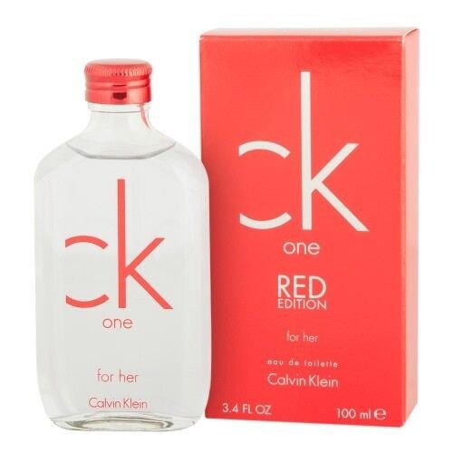 calvin_klein_ck_one_red_for_women.jpg Calvin Klein CK One Red EDT 100ml Perfume For Women - Image 1