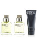Calvin Klein Eternity EDT 100ml 3 Piece Gift Set For Men