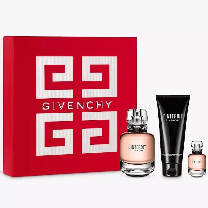 Givenchy L'interdit EDP 80ml 3-Piece Gift Set For Women - Image 1